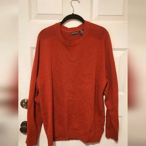 St John's Bay Pullover Long Sleeve Sweater Size Large 100% cotton